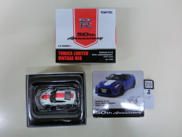 5368P◇TOMYTEC トミカ リミテッドヴィンテージ NEO 1/64 LV-N200c NISSAN GT-R 50th ANNIVERSARY 2020 model ミニカー◇未使用