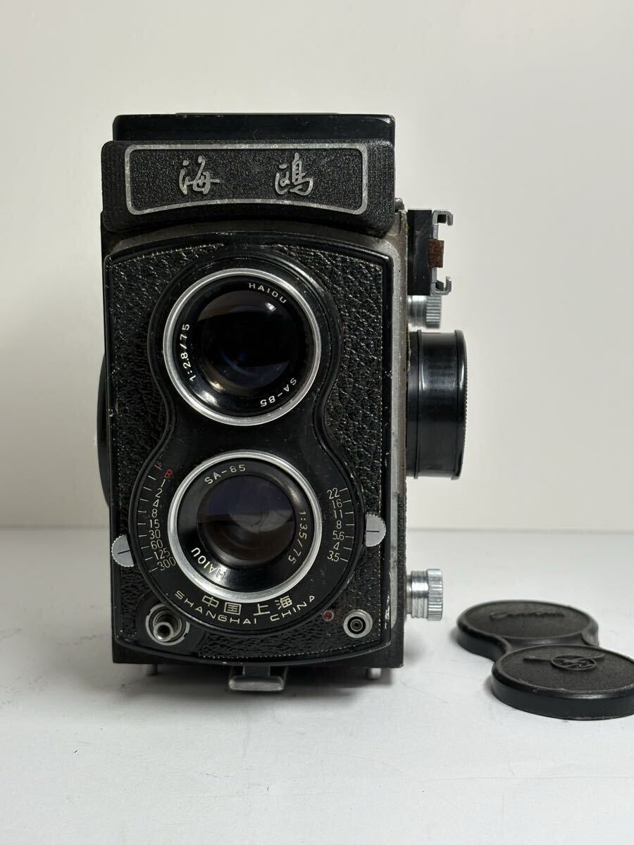 ★実用品★シーガル 海鴎 Seagull SA-85 75mm F2.8 #1800 二眼レフ