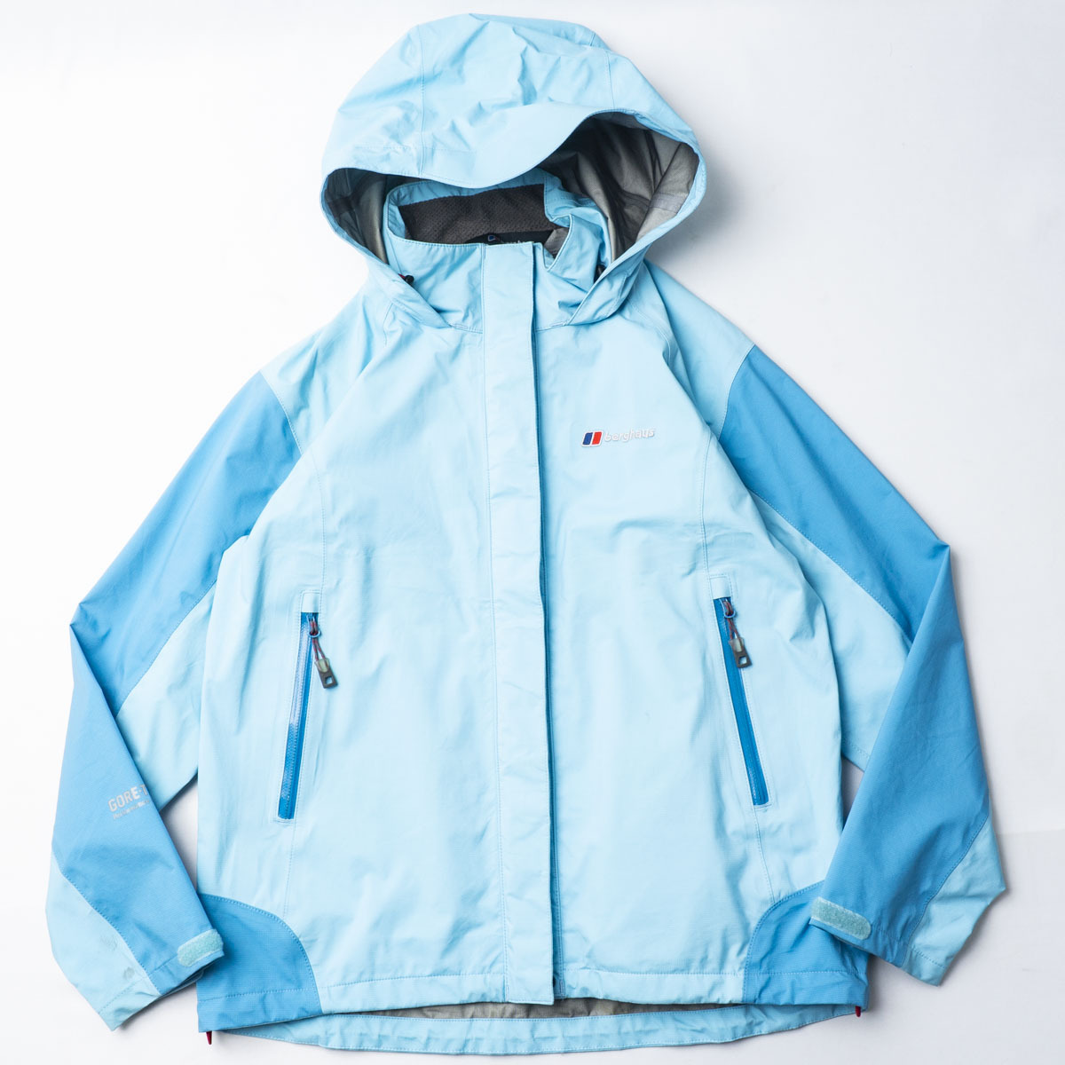 GORE-TEX『berghaus』ナイロンジャケット size:10(M相当) 水色 バーグハウス レディース 管理000