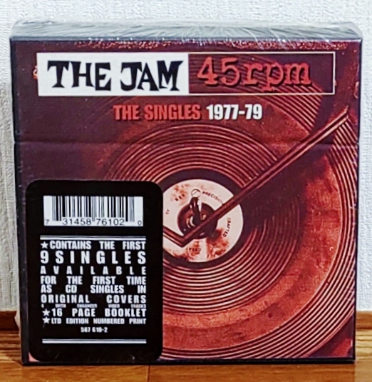 希少！未開封♪ザ・ジャム/Jam Singles 1977-1979★9枚組BOX★ポール・ウェラー