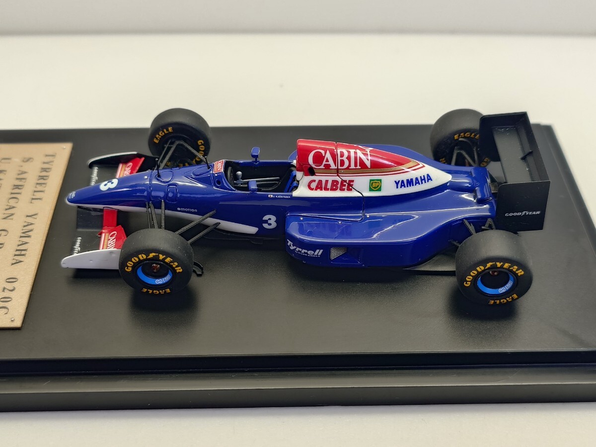 タメオキット完成品 1/43 ティレル ヤマハ 020C 1993 南アフリカGP #3 片山右京 Tyrell CA90B/6/1.afi0b/5.c000@65t17