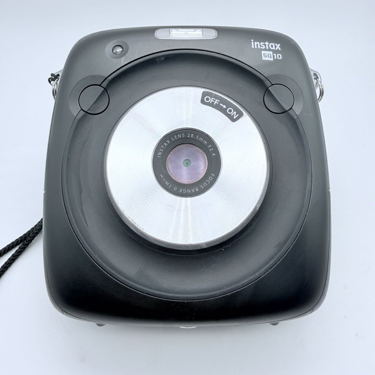 ○動作未確認 FUJIFILM instax SQ10 インスタントカメラ チェキ ブラック 富士フィルム