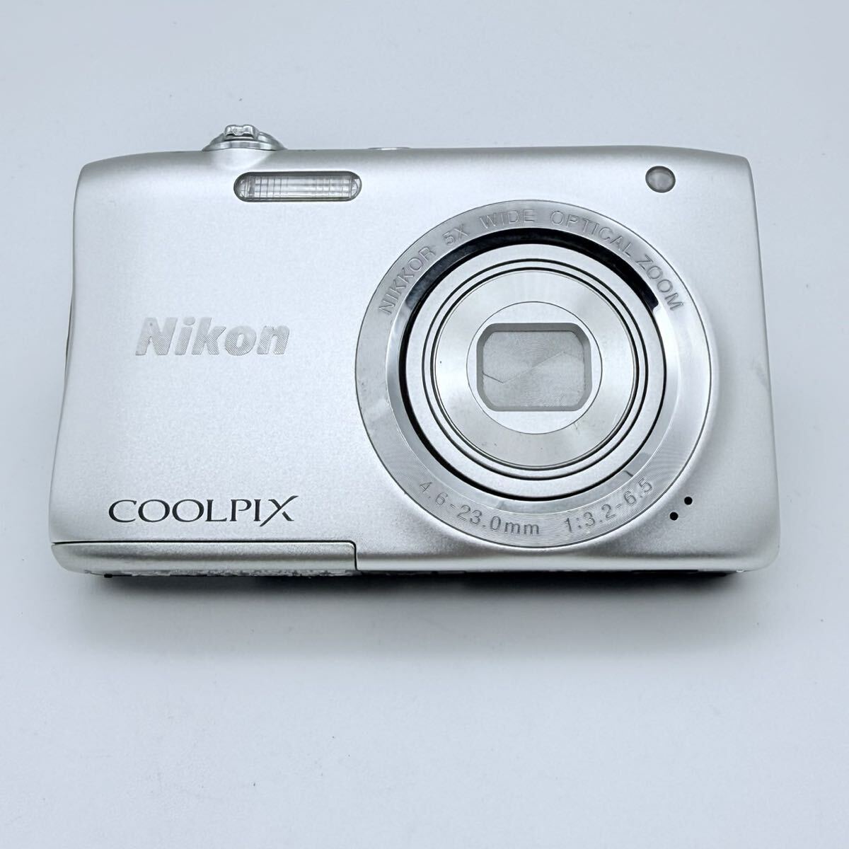 ○美品動作未確認 Nikon COOLPIX S2900 コンパクトデジタルカメラ ニコン クールピクス シルバー