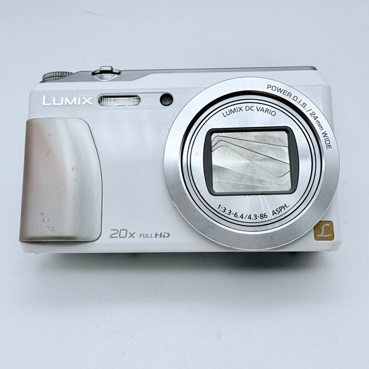 ○動作未確認 Panasonic LUMIX DMC-TZ55 コンパクトデジタルカメラ パナソニック ルミックス ホワイト