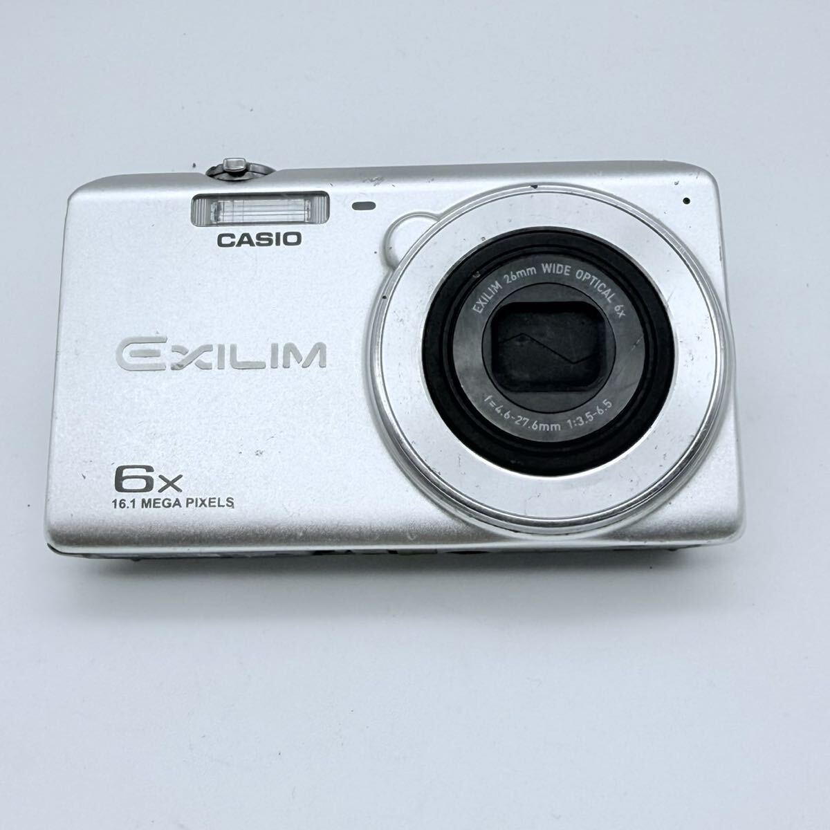 ○動作未確認 CASIO EXILIM EX-ZS28 コンパクトデジタルカメラ カシオ エクシリム シルバー