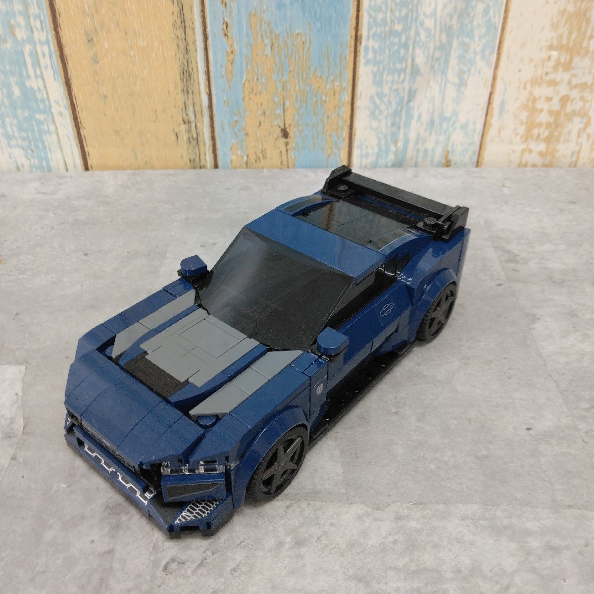 LEGO レゴ スピードチャンピオン 完成品 フォードマスタング ダークホーススポーツ 本体のみ (箱・説明書なし) ジャンク品
