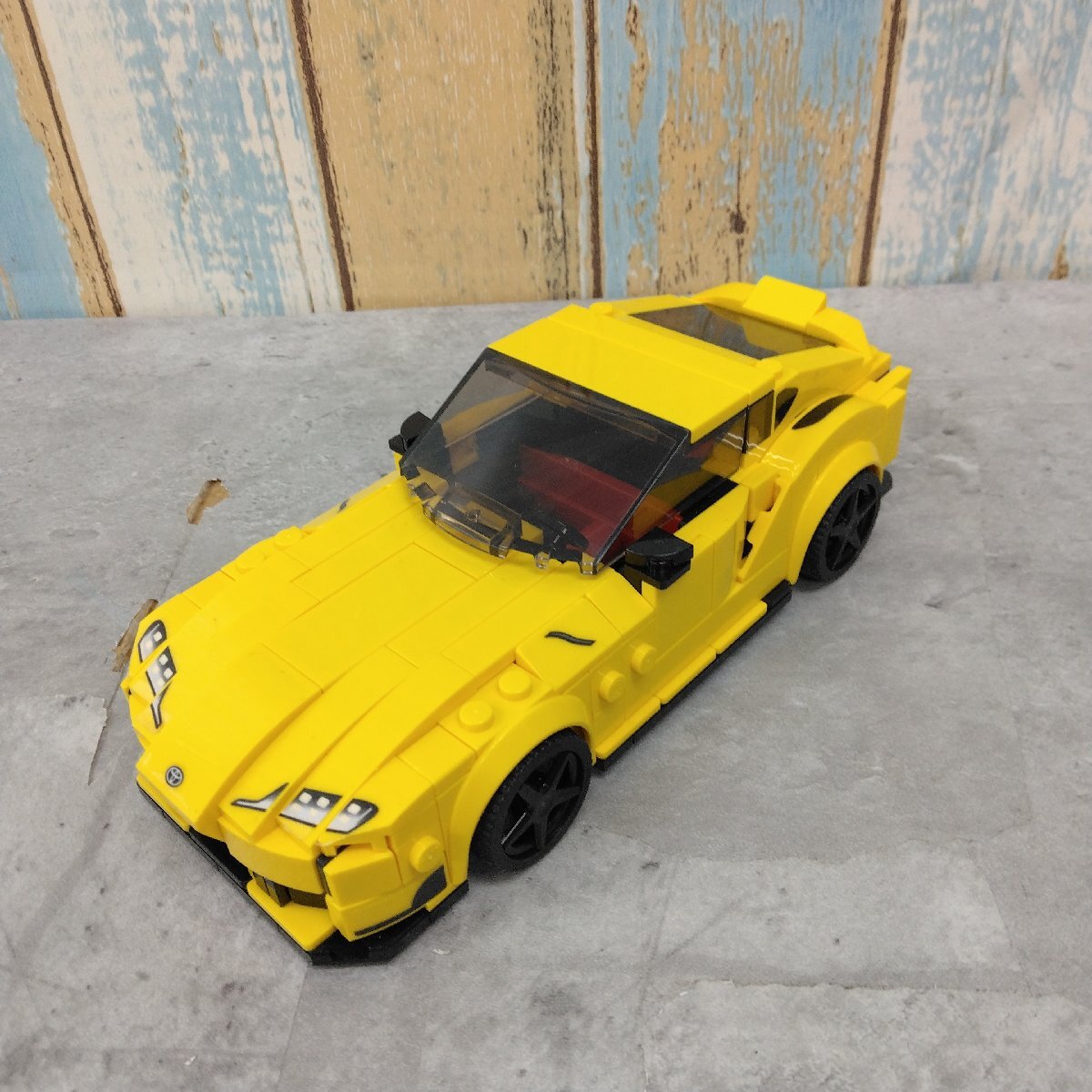 LEGO レゴ スピードチャンピオン 完成品 トヨタ GR スープラ 本体のみ (箱・説明書なし) ジャンク品