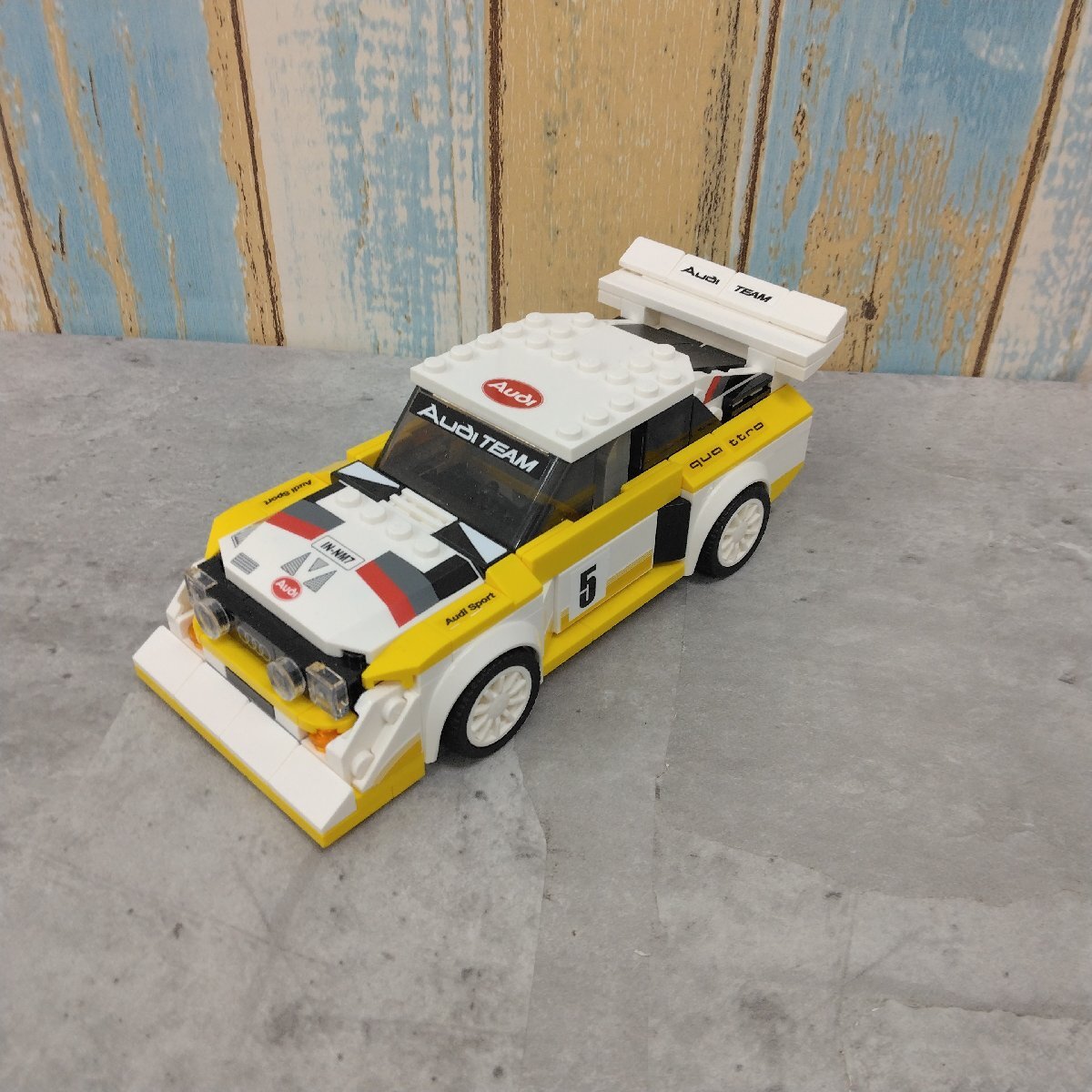 LEGO レゴ スピードチャンピオン 完成品 アウディ スポーツ クアトロ SI 本体のみ (箱・説明書なし) ジャンク品