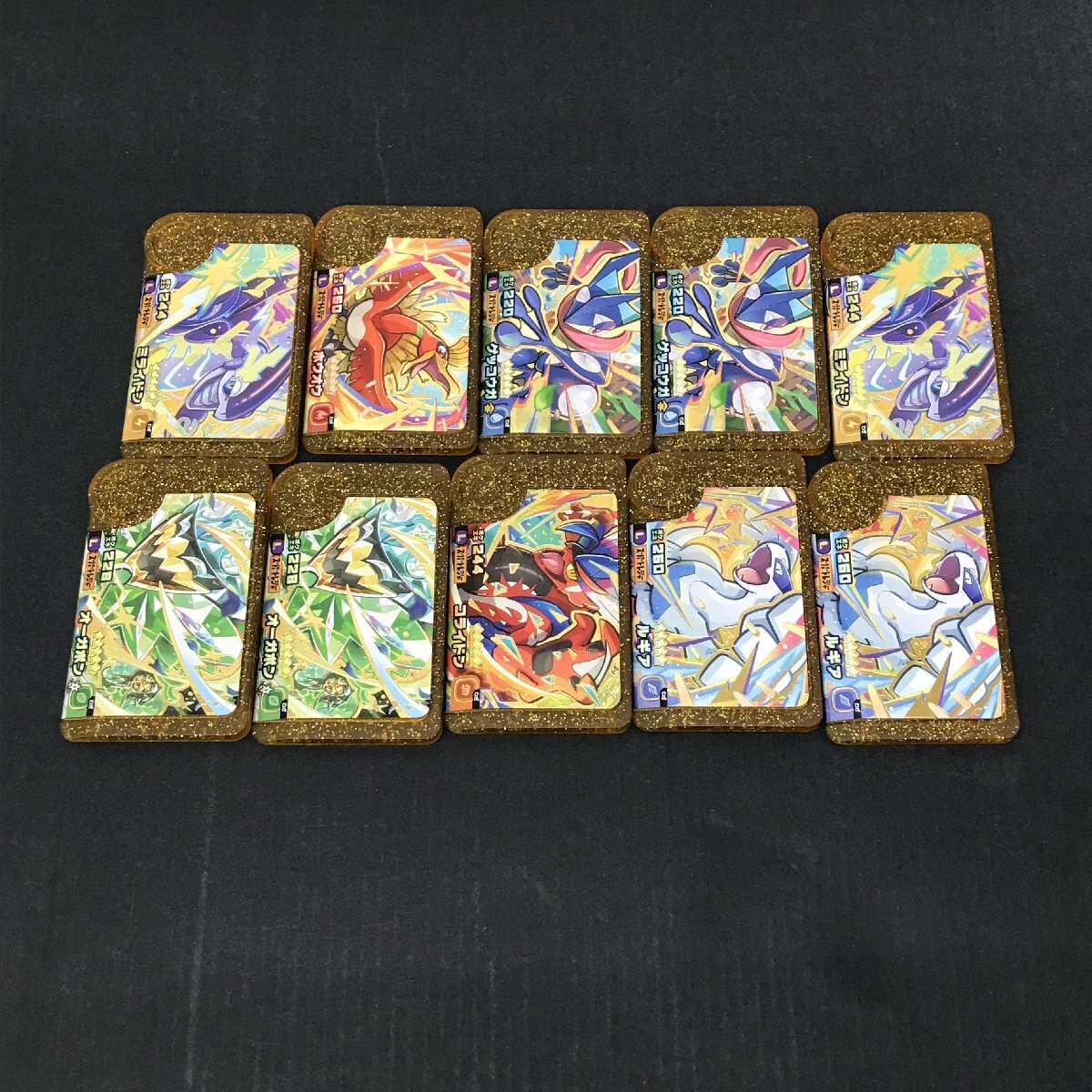 ルギア/コライドン/オーガポン/ミライドン/ゲッコウガ/ホウオウ ポケモンフレンダ まとめ売り ユーズド