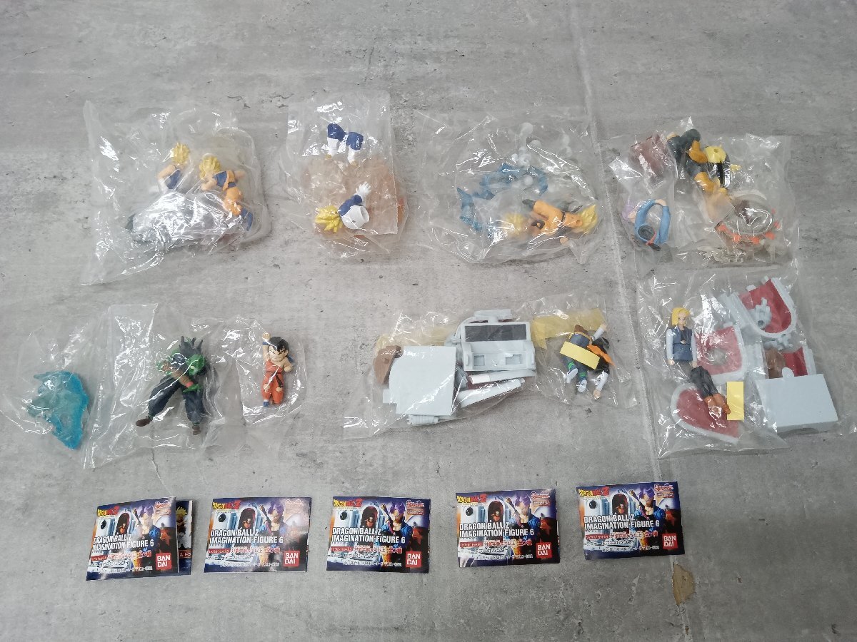 HGシリーズ ドラゴンボールZ イマジネイションフィギュア 6 全7種 全種セット ガシャポン (開封品：1個 / 未開封品：6個) ユーズド