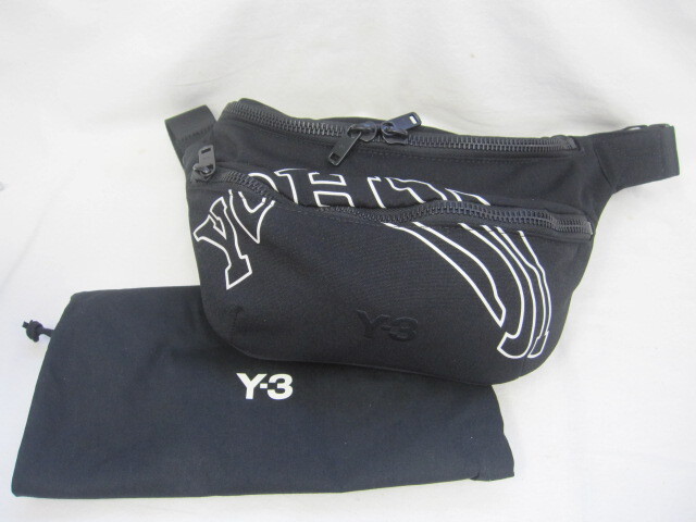 Y-3 ワイスリー ボディバッグ MRPHD XBODY BLACK　極美品