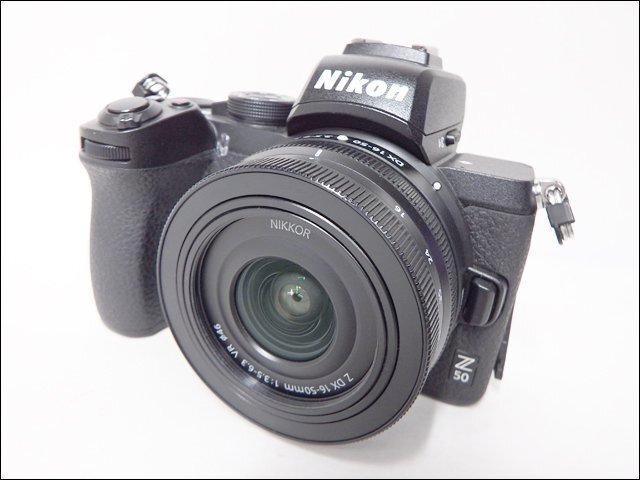 動作品 Nikon/ニコン◆Z50/ミラーレス一眼◆4K・Wi-Fi・Bluetooth対応 NIKKOR Z DX 16-50mm f/3.5-6.3 レンズキット ニコンZマウント系