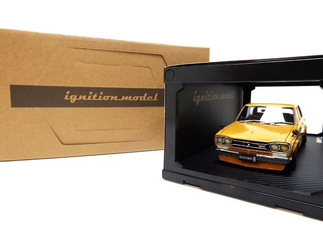 IGNITION MODEL イグニッションモデル NISSAN 日産 Skyline スカイライン 2000 GT-R 1/18 ブラウン PGC10 4ドア ハコスカ ミニカー