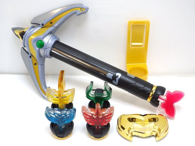 現状・長期保管品 / 魔法戦隊マジレンジャー マジスティックバトルセット 戦隊シリーズ 特撮ヒーロー おもちゃ エレメントキャップ