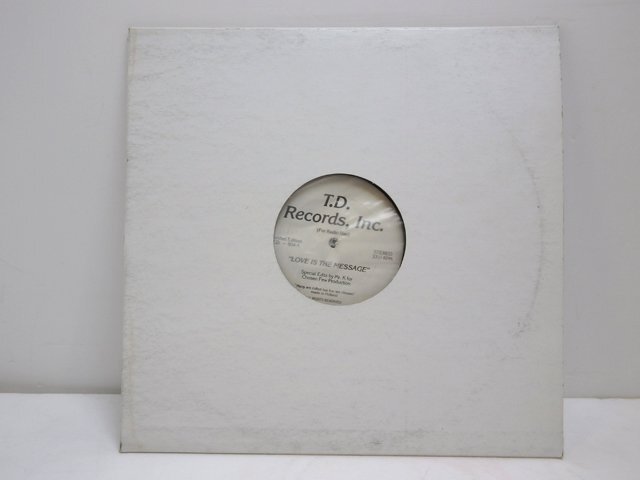 LP レコード / US盤 限定盤 MFSB The Chi-Lites 「 Love Is The Message / My First Mistake 」 T.D.-804 リイシュー盤
