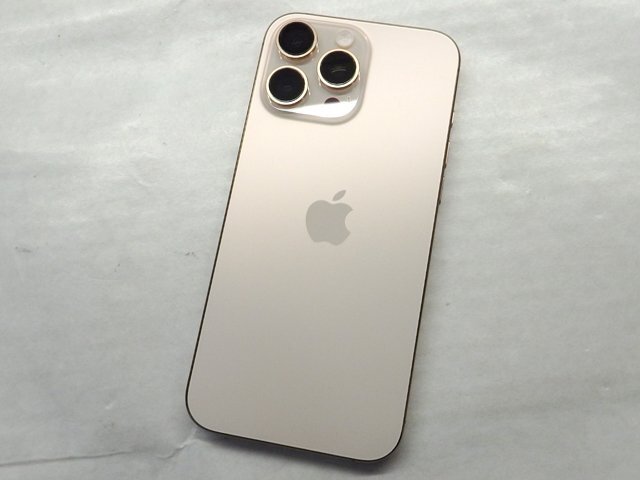 アップル iPhone 16 ProMax A3295 3N530J/A 256GB デザートチタニウム au 〇判定 Ｂ100％ 充放9回■SIMフリー スマホ スマートフォン 本体