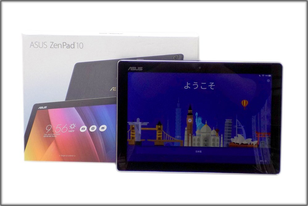 ジャンク品 通電確認済 ASUS ZenPad10 Z301M タブレット Android アンドロイド FRPロック 部品取り