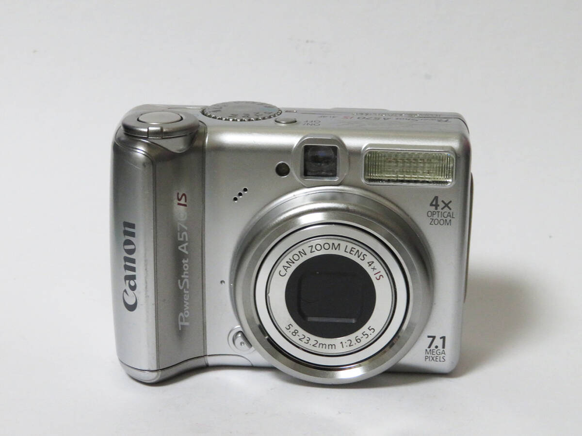 訳あり品 CCDセンサー搭載 キャノン Canon PowerShot A570 IS 正常動作品 [Mint / All Functions OK] #9374