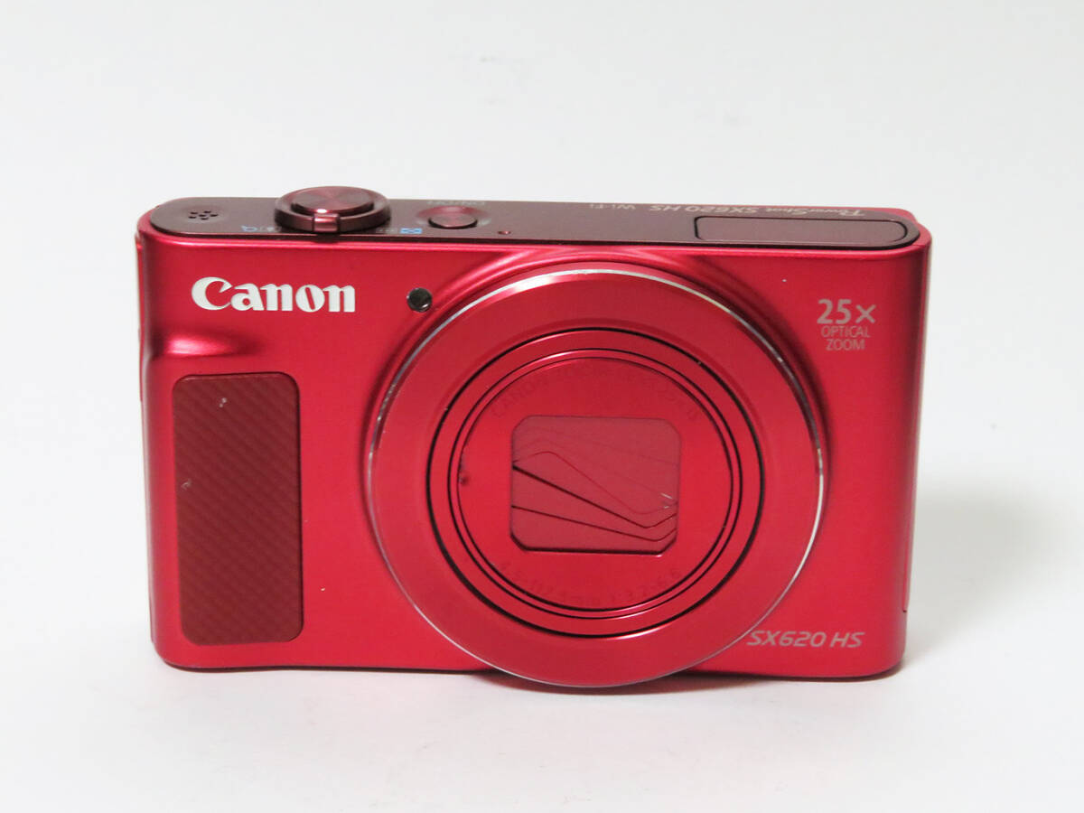 ジャンク品 キャノン Canon PowerShot SX620 HS レッド [Mint] #9383