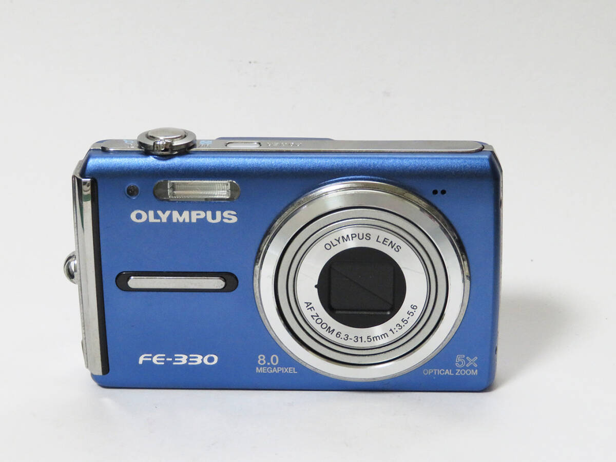 【極上美品】 オリンパス Olympus FE-330 ブルー 正常動作品 [Mint / All Functions OK] #9388