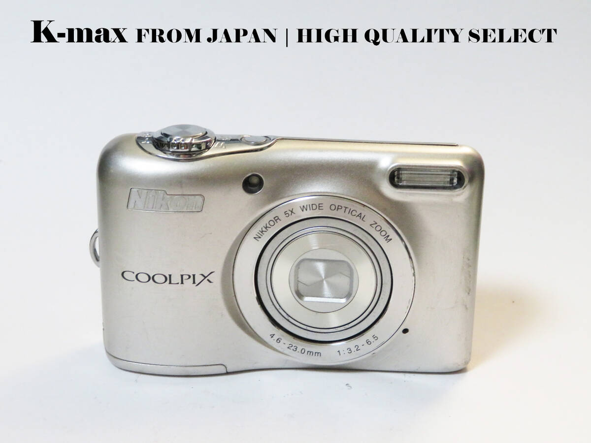 【極上美品】 Nikon COOLPIX L30 Silver | Mint Condition from Japan | CCD Sensor Classic #9409