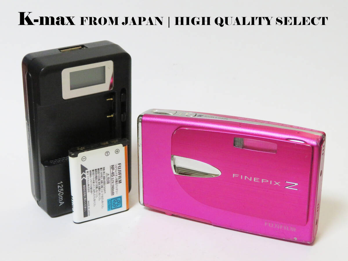 【極上美品】 Fujifilm FinePix Z20fd ピンク 正常動作品 | Mint / All Functions OK | CCD Sensor Classic #9452