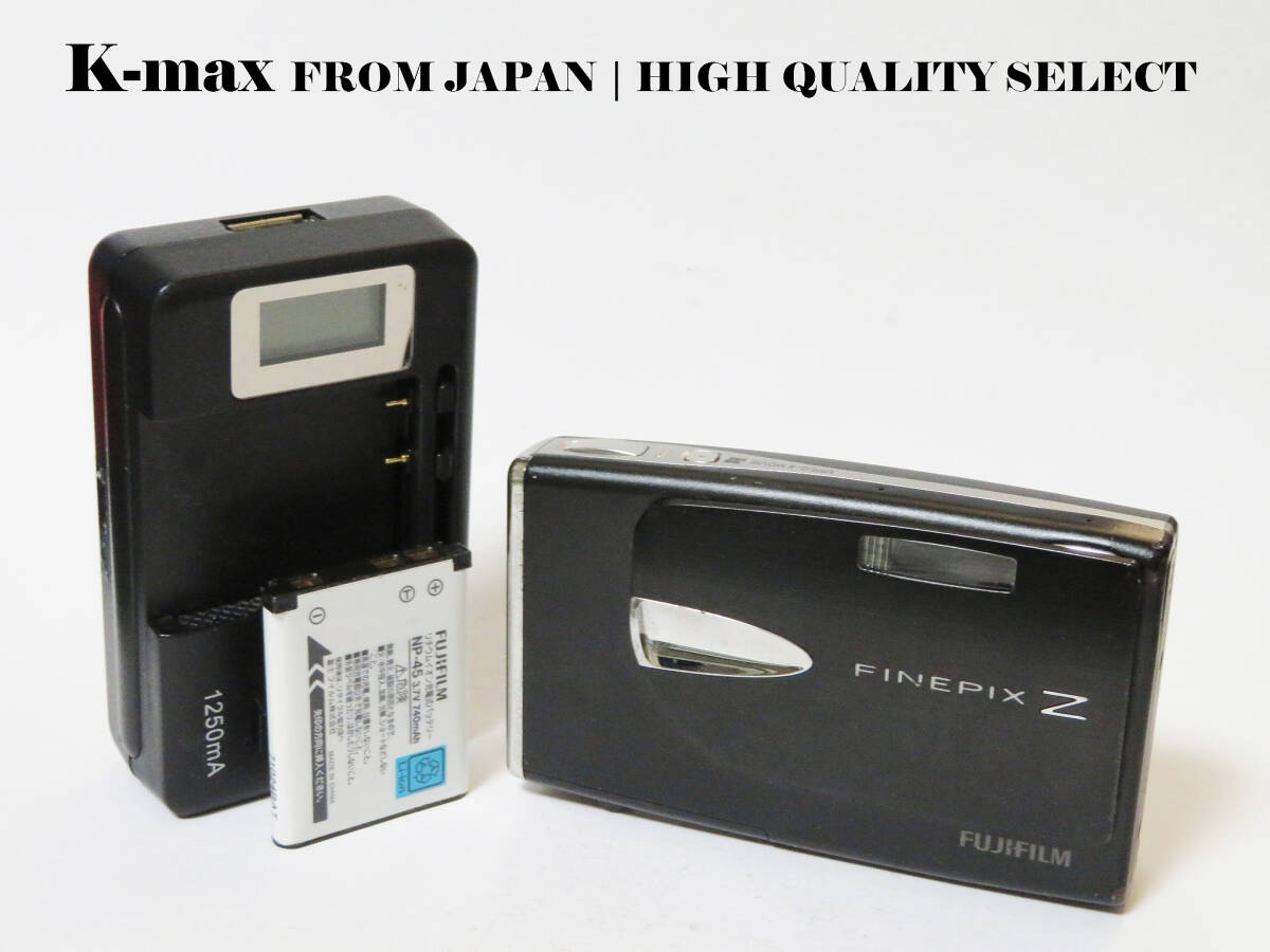 【極上美品】 Fujifilm FinePix Z20fd ブラック 正常動作品 | Mint / All Functions OK | CCD Sensor Classic #9454