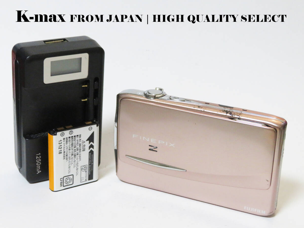 【極上美品】 Fujifilm FinePix Z950EXR シャンパンゴールド 正常動作品 | Mint / All Functions OK | Compact Digital Camera #9455
