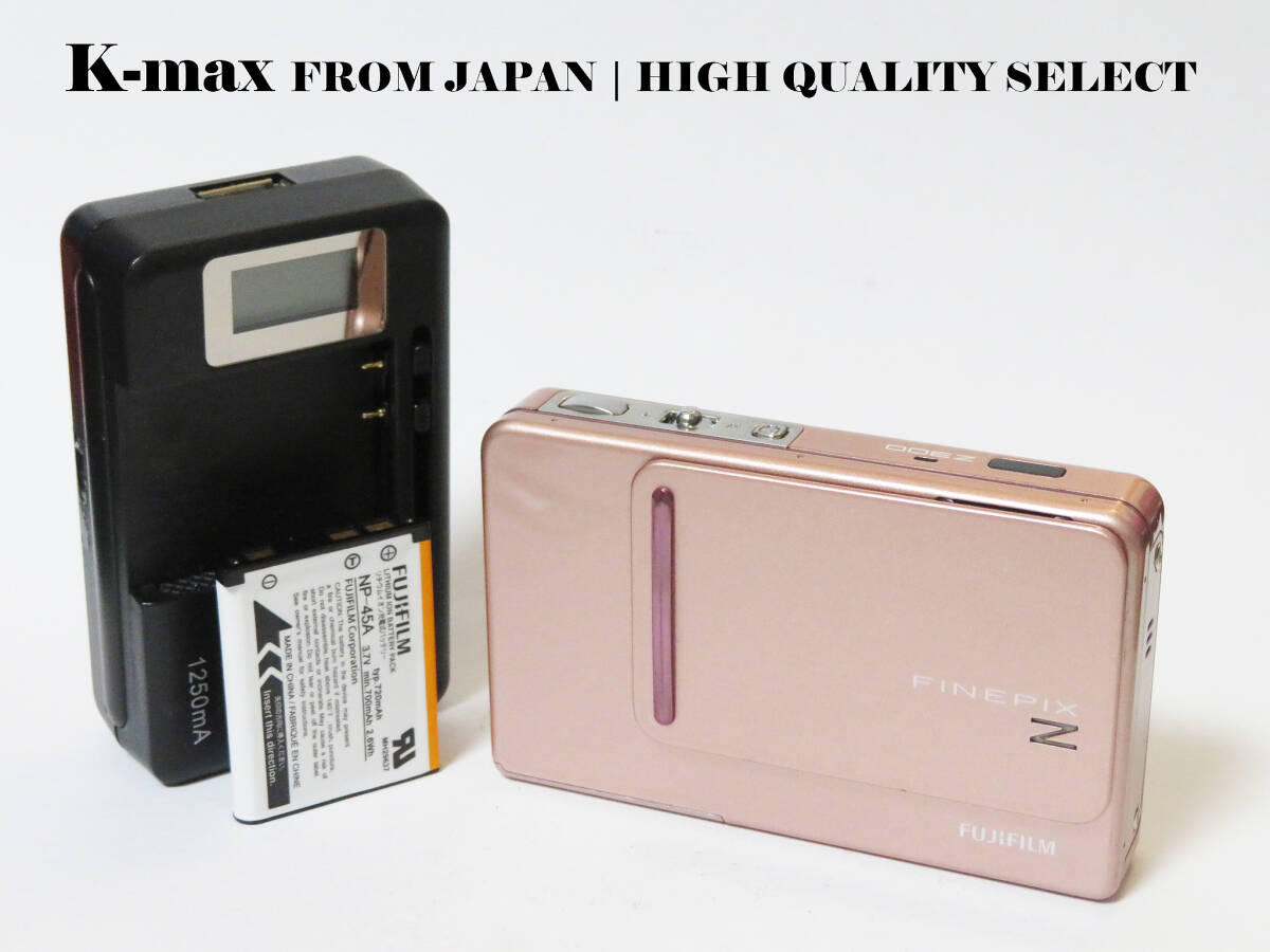 【極上美品】 富士フィルム Fujifilm FinePix Z300 ピンク 正常動作品 | Mint / All Functions OK | Compact Digital Camera #9458