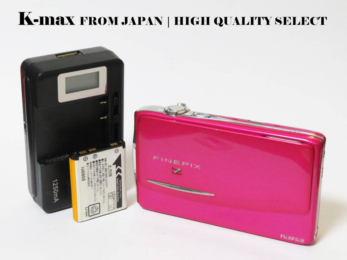 【極上美品】 Fujifilm FinePix Z950EXR ピンク 正常動作品 | Mint / All Functions OK | Compact Digital Camera #9460