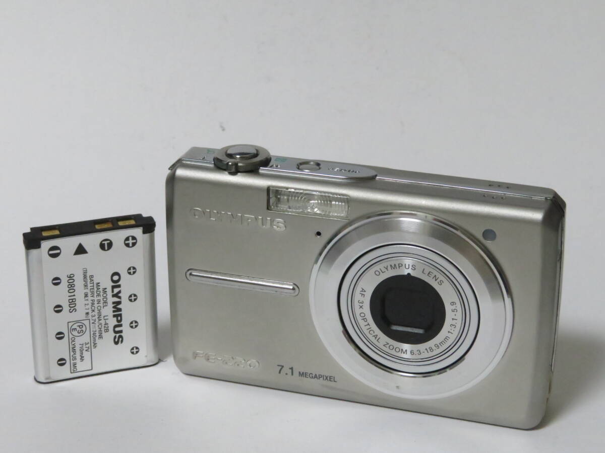 【極上美品】 Olympus FE-220 Silver | Mint Condition from Japan | CCD Sensor Classic #9481