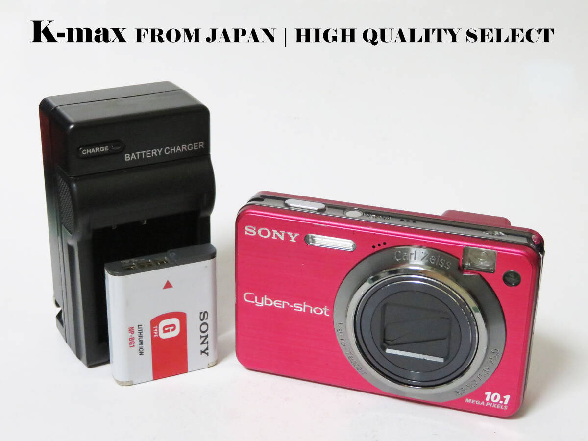 【極上美品】 SONY Cyber-shot DSC-W170 Red | Mint Condition from Japan [Top Mint / All Functions OK] #9642