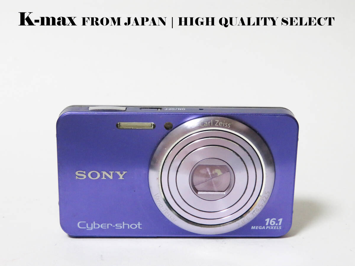 【極上美品】 SONY Cyber-shot DSC-W570 Purple 正常動作品 [Mint] Y2K CCD Sensor Classic #9773