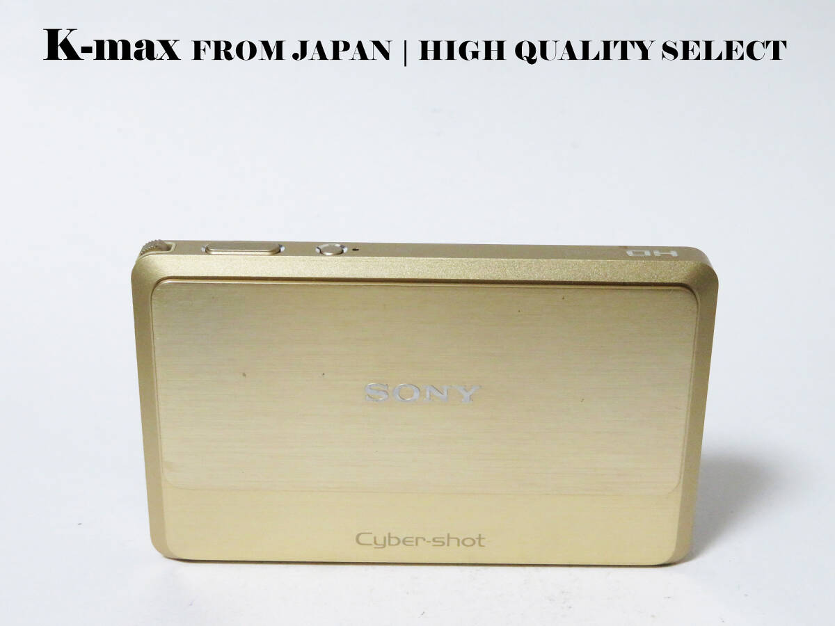 【極上美品】 SONY Cyber-shot DSC-TX9 Gold 正常動作品 [Mint] Y2K CCD Sensor Classic #9780