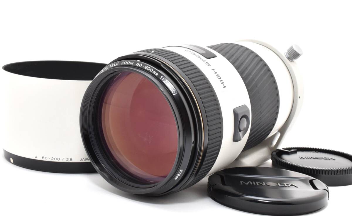 美品 Minolta AF Apo Tele Zoom 80-200mm F/2.8 High Speed レンズ ＃TK044 