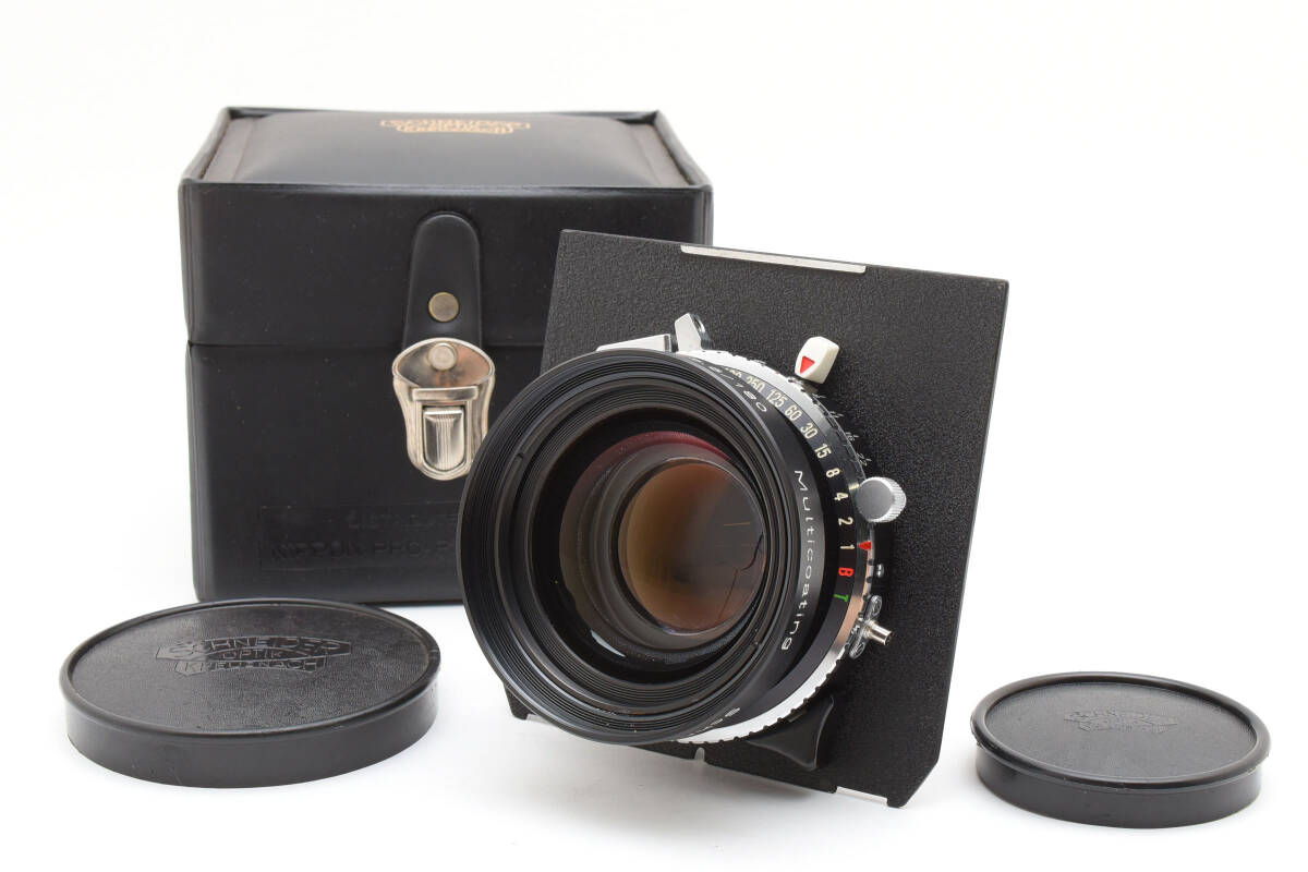 美品 Schneider Symmar-S 180mm F5.6 MC Copal No,1 レンズ 動作確認済み ＃TK064