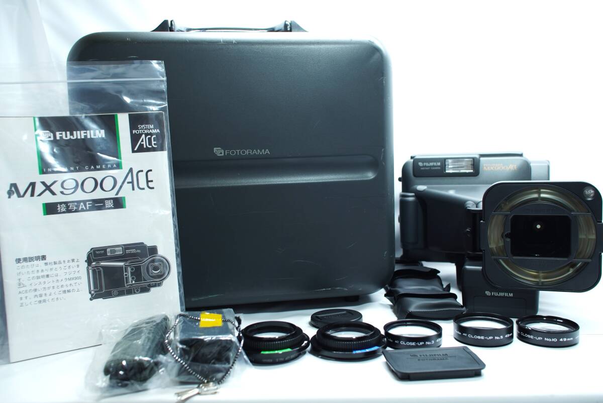 希少 超美品 Fujifilm Fotorama MX 900 Ace　インスタントフィルムカメラ ＃T072