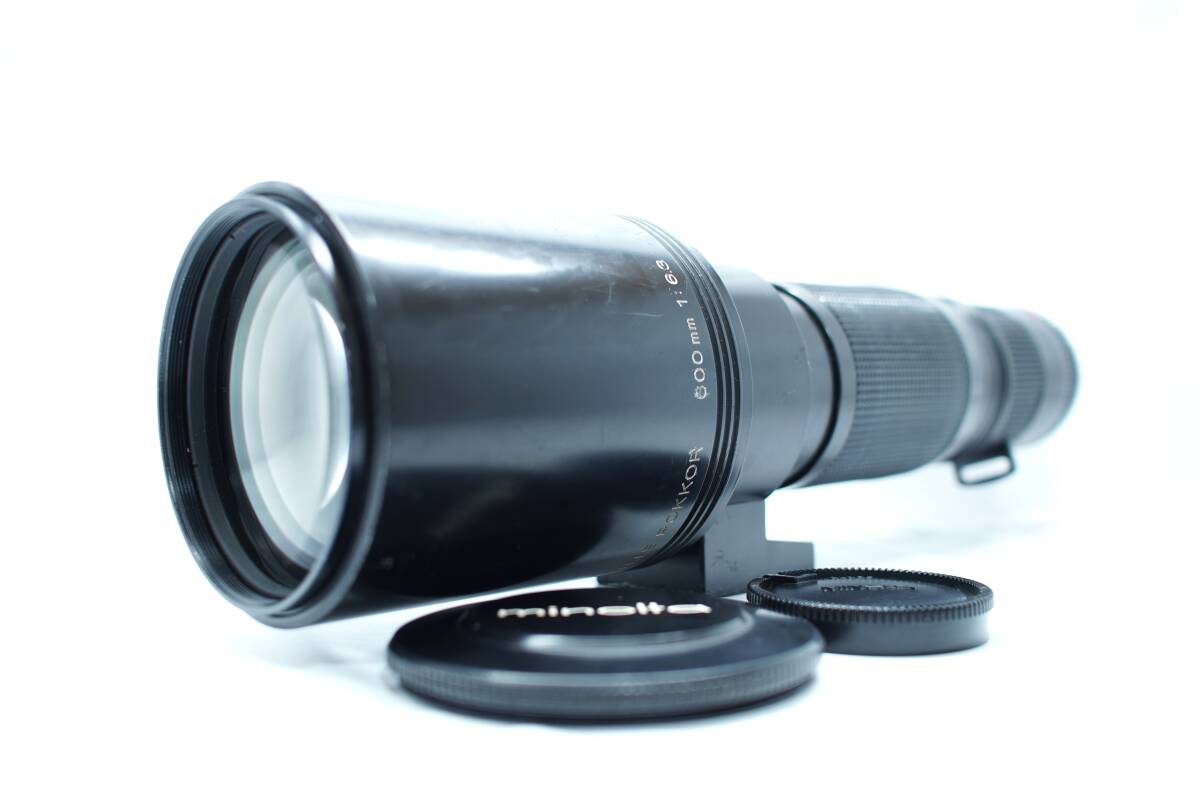 超希少 Minolta MD APO TELE ROKKOR-X 600mm f6.3 ミノルタ 望遠レンズ 現状品 ＃1225