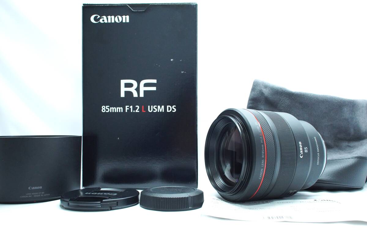 ほぼ新品未使用 Canon RF 85mm F/1.2L USM DS レンズ Canon RF マウント＃1618