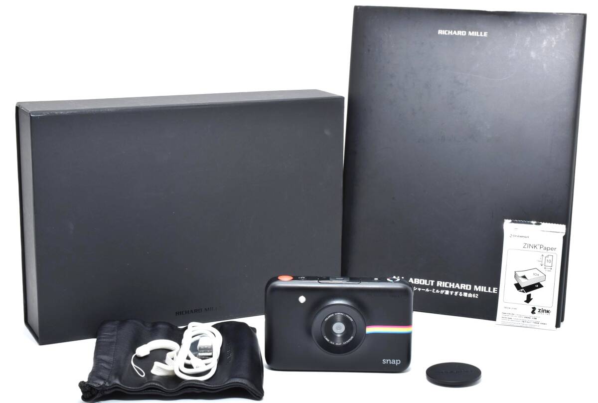超希少　【ほぼ新品未使用品】 polaroid snap richard mille ポラロイドカメラ TK026