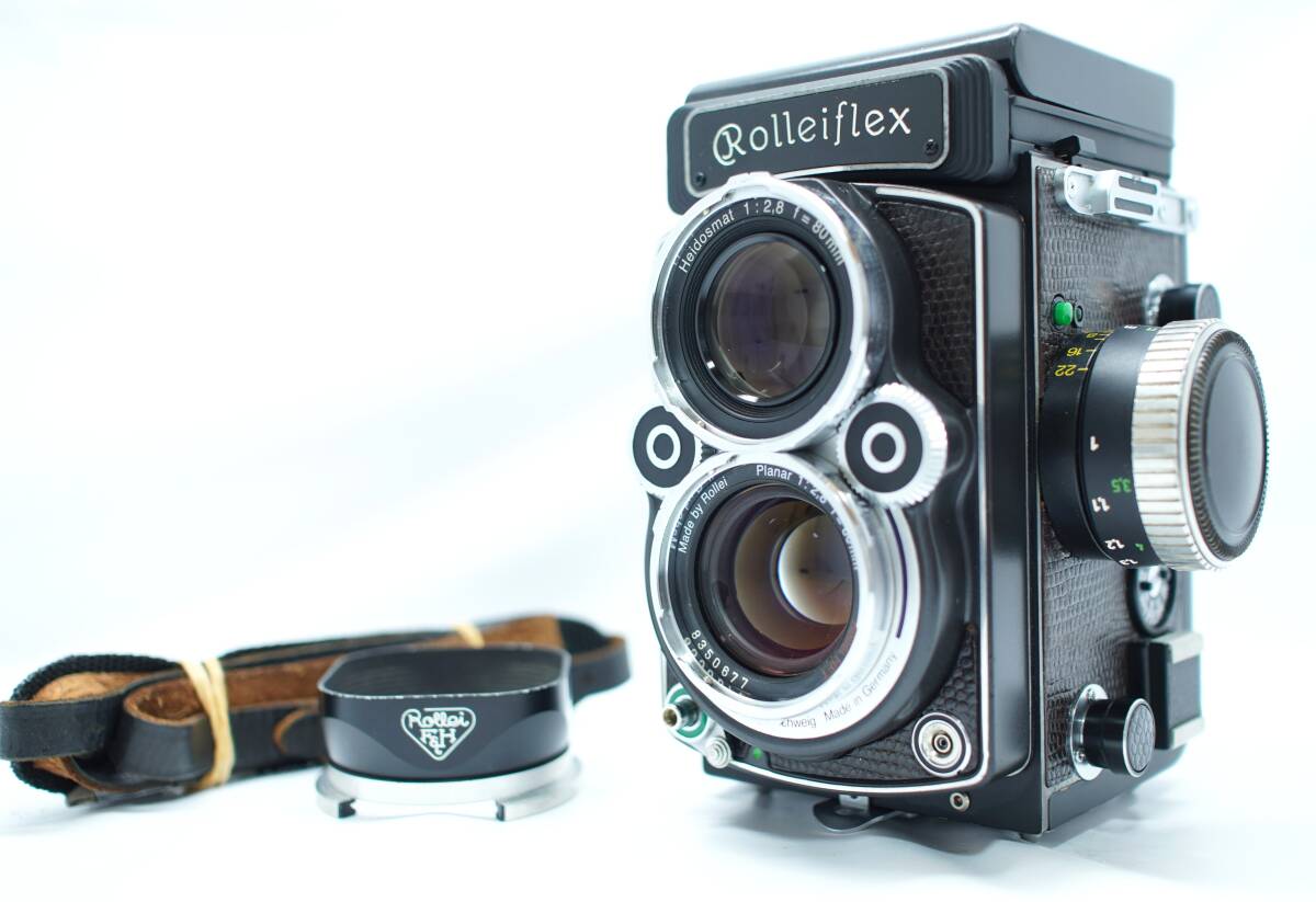 希少コレクター必見 超美品 Rolleiflex 2.8FX TLR 6x6 Planer 80mm F2.8 中判フィルムカメラ ＃1091 