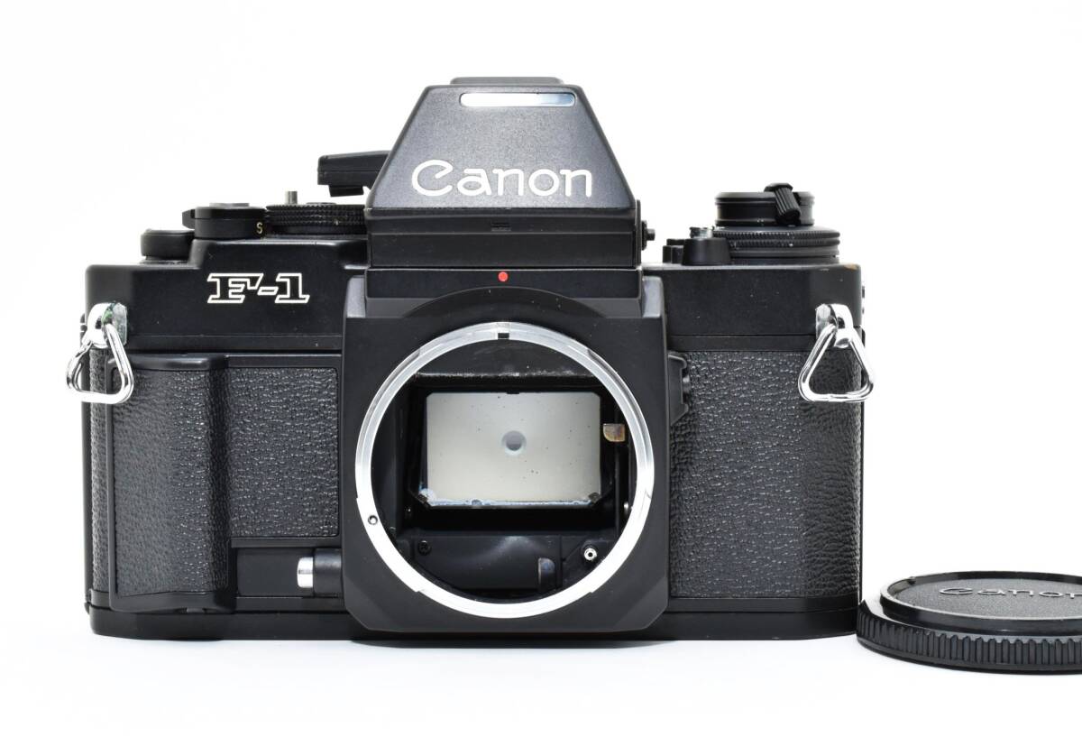 極上美品 Canon New F-1 AE Finder フィルムカメラ 簡易動作確認済み TK037