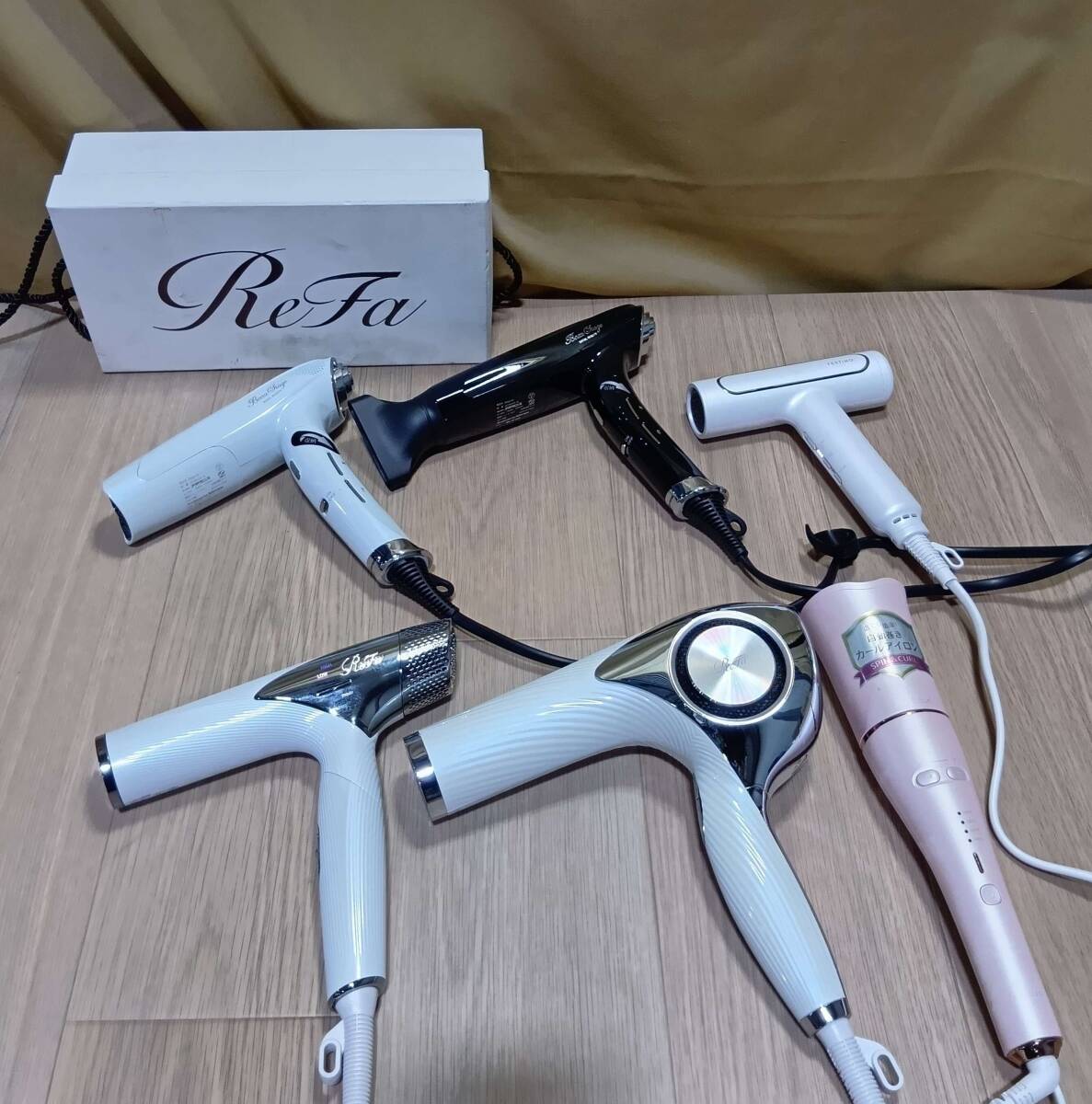 (OL0213) 　ヘアードライヤー＆カールアイロン６台セット　アデランス　Refaなど　　　　