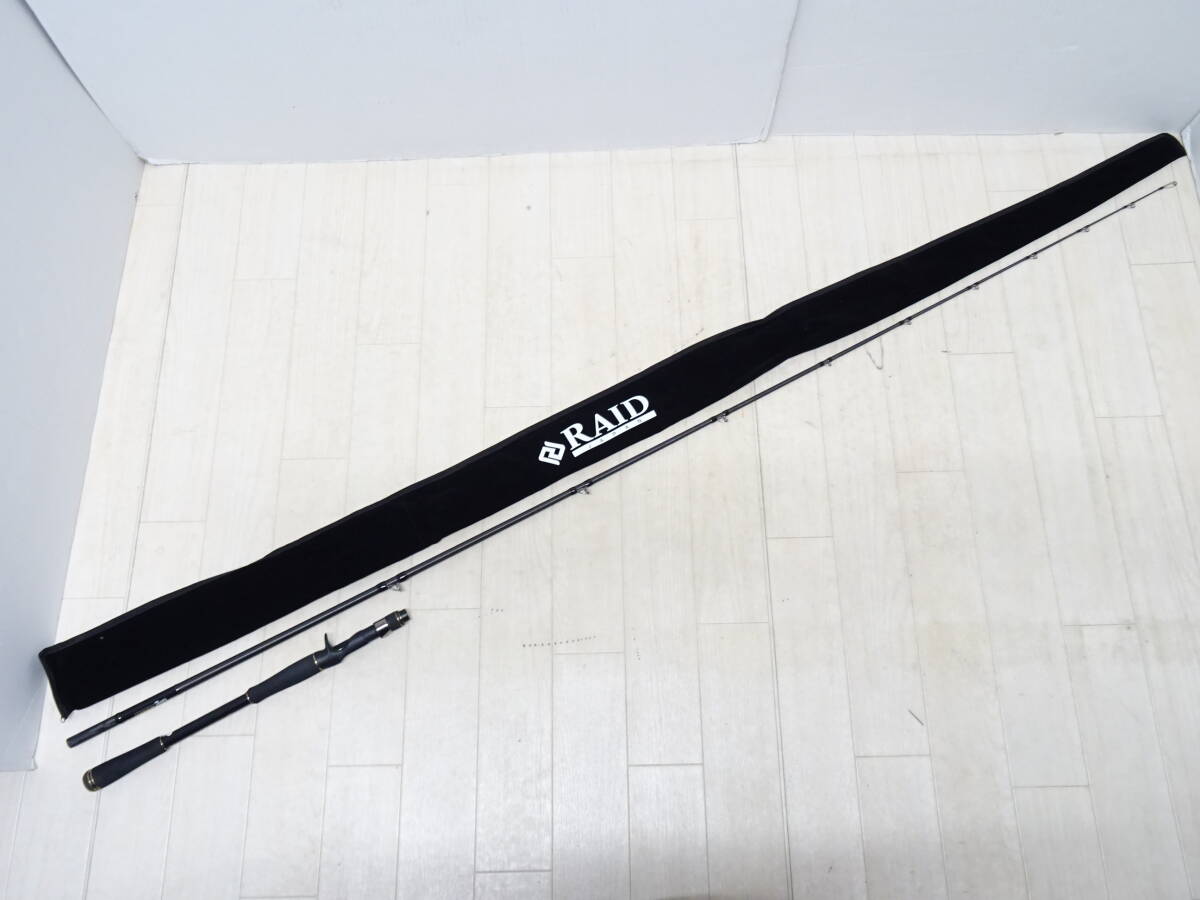 FI-695◆レイドジャパン グラディエーターアンチ アンダーテイカー GA-75XXHC 2ピース ロッド 中古品【同梱不可】 