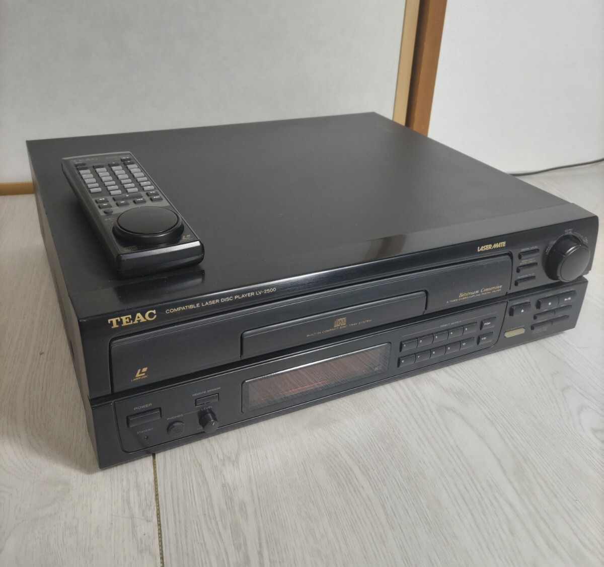 TEAC LASER MATE LV-2500 レーザーディスクプレーヤー