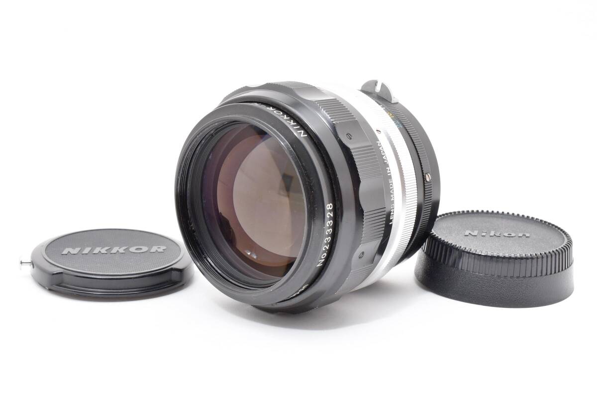 #5353 【外観極上・非Ai】 Nikon Nikkor-H Auto 85mm F1.8 ニコン 大口径 中望遠 ポートレート ★点カビあり・現状渡し★