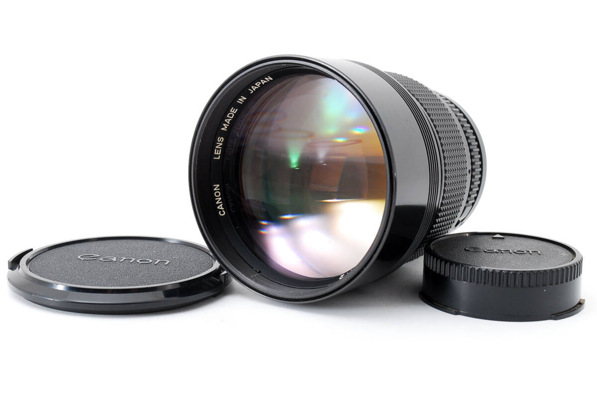 #3107 【専門店OH済み・極上実用品】Canon New FD 135mm F2 単焦点 大口径 銘玉 オールドレンズ ★動作保証★
