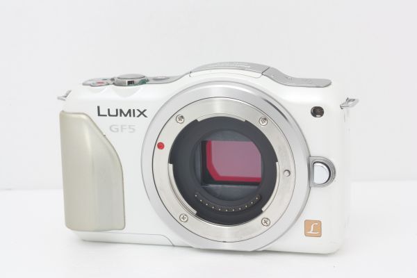 パナソニック Panasonic LUMIX DMC-GF5 ボディ ホワイト 完動品 #387f