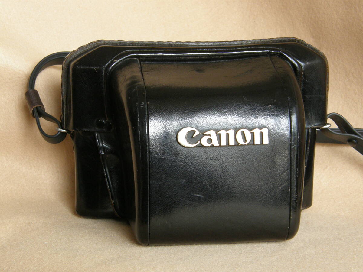 キャノン　Canan　7・7ｓ用　50ｍｍｆ0.95用　カメラ速写革ケース