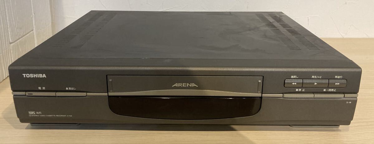 TOSHIBA 東芝 ビデオデッキ ARENA A-F26 VHS VHSビデオデッキ【S15355】(5)